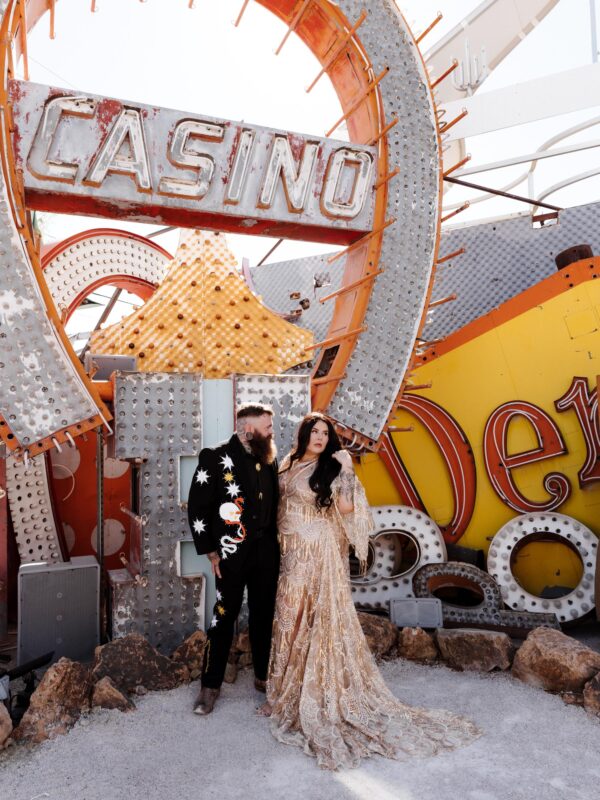 Men’s Black 2-Piece Customized Floral & Skeleton Embroidered Nudie Suit with Golden Rhinestones Country Western Groom, Wedding Party Outfit