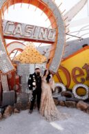 Men’s Black 2-Piece Customized Floral & Skeleton Embroidered Nudie Suit with Golden Rhinestones Country Western Groom, Wedding Party Outfit