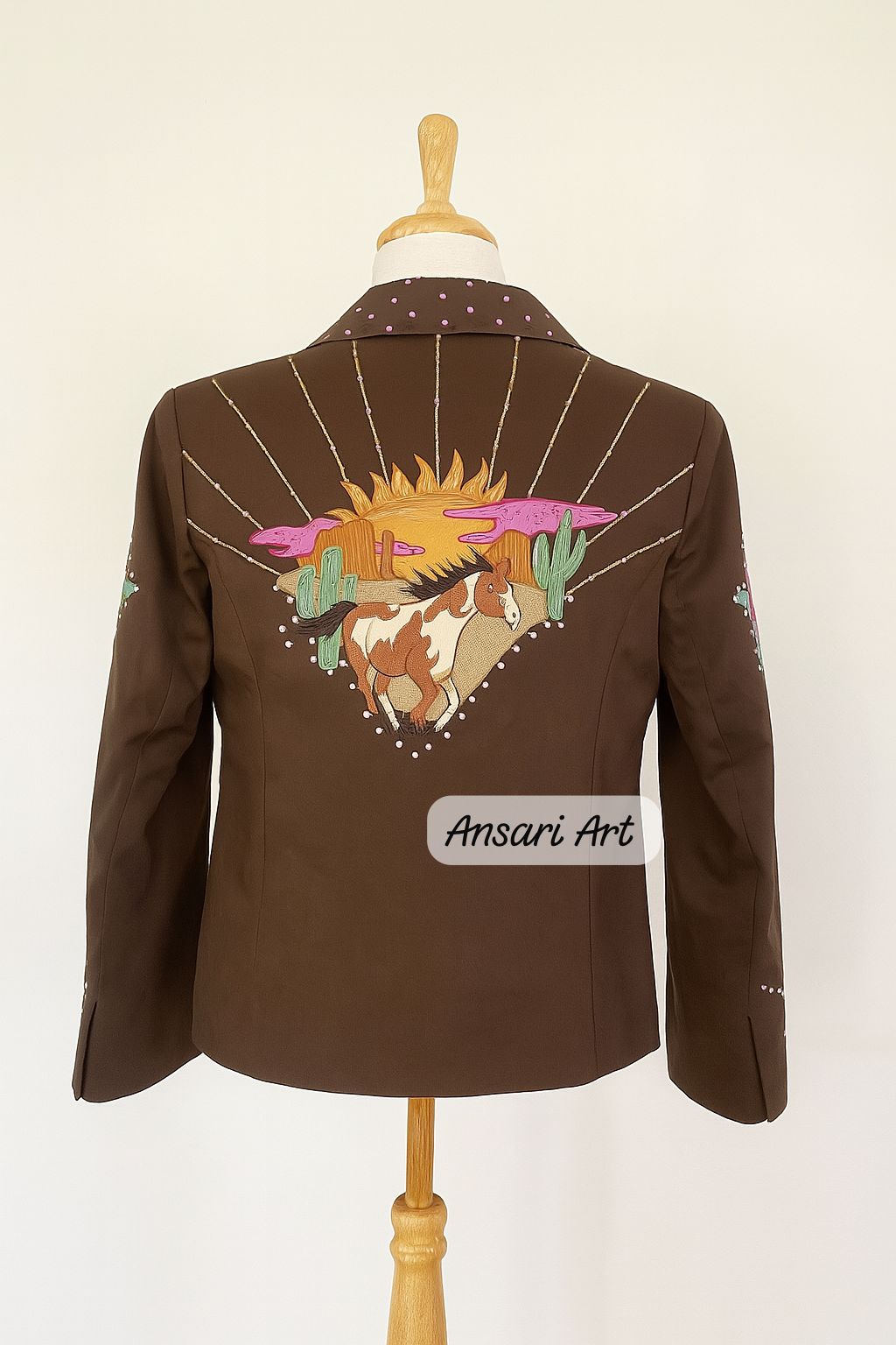 Custom Western Embroidered Suits | Nudie Style Cowboy Jackets & Pants | Floral, Cactus & Animal Designs - Image 2
